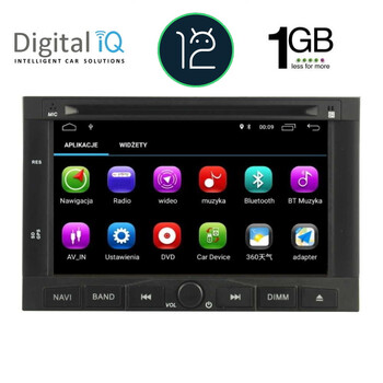 DIGITAL IQ X158M_GPS (7'' DVD) MULTIMEDIA OEM CITROEN BERLINGO – PEUGEOT 3008-5008 mod. 2009-2017