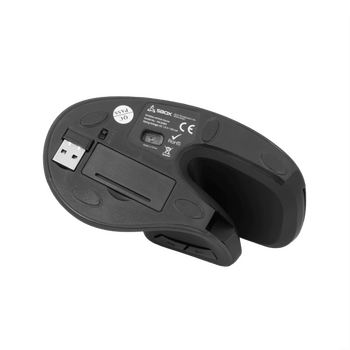 SBOX ERGONOMIC WIRELESS MOUSE BLACK