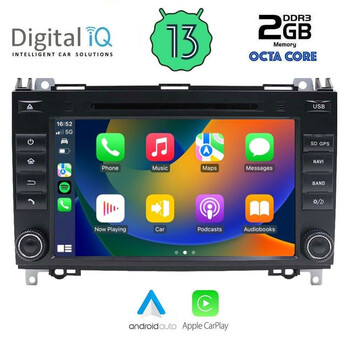 DIGITAL IQ ΒΧΕ 568_CPA (8'' DVD) MULTIMEDIA OEM MERCEDES A – B – SPRINTER – VITO – VIANO mod. 2004-2020