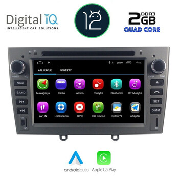 DIGITAL IQ X383M_CPA (7'' DVD) MULTIMEDIA OEM  PEUGEOT 308 mod. 2007-2013