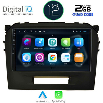DIGITAL IQ BXH 3697_CPA (9inc) MULTIMEDIA TABLET OEM SUZUKI VITARA mod. 2016-2022