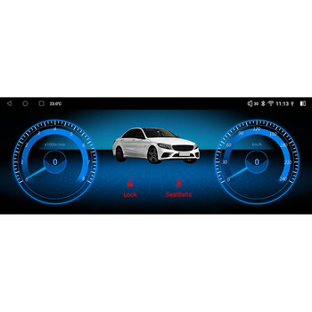 DIGITAL IQ TOP 14984_CPA (10.25inc) (NTG 4) MULTIMEDIA OEM MERCEDES C (W204) mod. 2007-2011