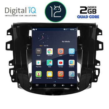DIGITAL IQ BX 2856_GPS TESLA STYLE OEM NISSAN NAVARA mod. 2018>