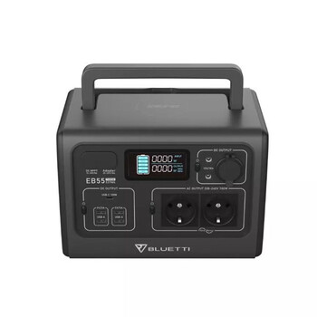 BLUETTI EB55 PORTABLE POWER STATION 700W, 537Wh