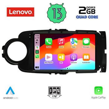 LENOVO LVD 4737_CPA (9inc) MULTIMEDIA TABLET OEM TOYOTA YARIS mod. 2011-2020