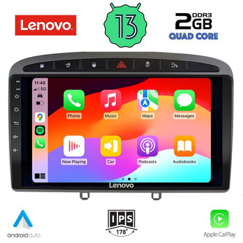 LENOVO LVD 4513_CPA (9inc) MULTIMEDIA TABLET OEM PEUGEOT 308 mod. 2007-2012