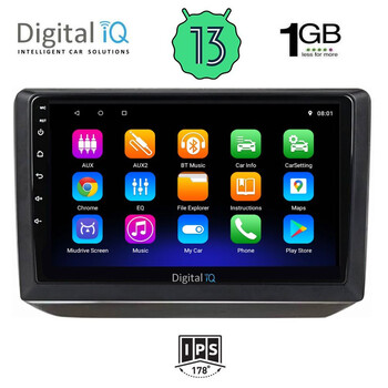 DIGITAL IQ RSA 1581_GPS (10inc) MULTIMEDIA TABLET OEM SKODA FABIA mod. 2008-2014
