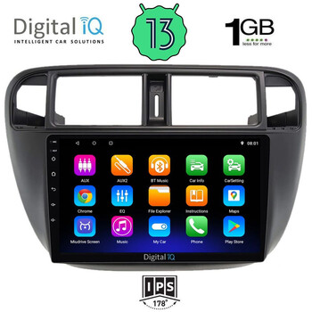 DIGITAL IQ RSA 1186_GPS (9inc) MULTIMEDIA TABLET OEM HONDA CIVIC mod. 1995-2001