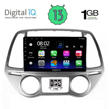 DIGITAL IQ RSA 1227_GPS CLIMA (9inc) MULTIMEDIA TABLET OEM HYUNDAI i20 mod. 2008-2012