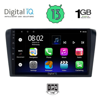 DIGITAL IQ RSA 1365_GPS (9inc) MULTIMEDIA TABLET OEM MAZDA 3 mod. 2003-2008
