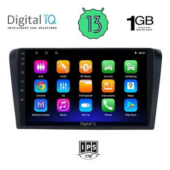DIGITAL IQ RSA 1365_GPS (9inc) MULTIMEDIA TABLET OEM MAZDA 3 mod. 2003-2008