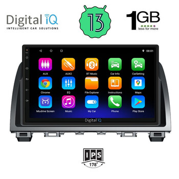 DIGITAL IQ RSA 1378_GPS (9inc) MULTIMEDIA TABLET OEM MAZDA 6 mod. 2012-2017