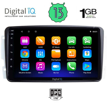 DIGITAL IQ RSA 1401_GPS (9inc) MULTIMEDIA TABLET OEM MERCEDES CLK (W209) mod. 2000-2004