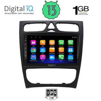 DIGITAL IQ RSA 1402_GPS (9inc) MULTIMEDIA TABLET OEM MERCEDES C (W203) mod. 1999-2004