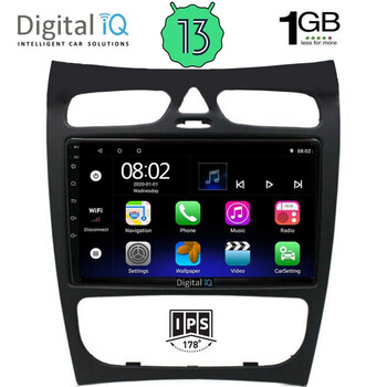 DIGITAL IQ RSA 1406_GPS (9inc) MUTIMEDIA TABLET OEM MERCEDES CLK (W209) mod. 2000-2004