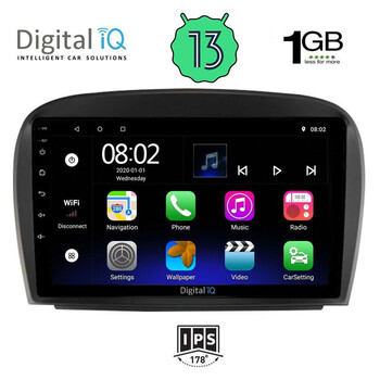 DIGITAL IQ RSA 1427_GPS (9inc) MULTIMEDIA TABLET OEM MERCEDES SL (R230) FACELIFT mod. 2006-2012