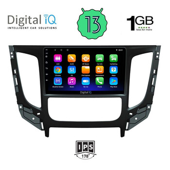 DIGITAL IQ RSA 1437_GPS CLIMA (9inc) MULTIMEDIA TABLET OEM MITSUBISHI L200 mod. 2015> με CLIMA