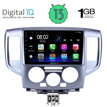 DIGITAL IQ RSA 1458_GPS (9inc) MULTIMEDIA TABLET OEM NISSAN NV 200 2009>