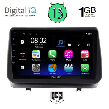 DIGITAL IQ RSA 1543_GPS (9inc) MULTIMEDIA TABLET OEM RENAULT CLIO mod. 2005-2011