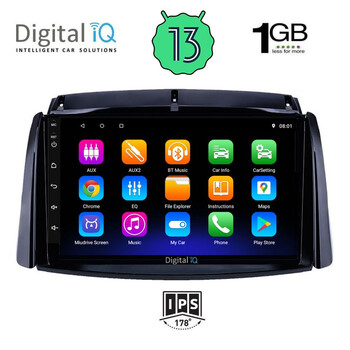 DIGITAL IQ RSA 1551_GPS (9inc) MULTIMEDIA TABLET OEM RENAULT KOLEOS mod. 2006-2016