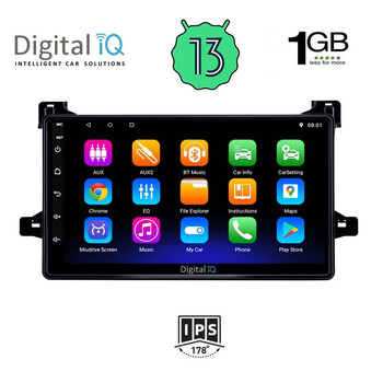 DIGITAL IQ RSA 1727_GPS (9inc) MULTIMEDIA TABLET OEM TOYOTA PRIUS mod. 2016-2020