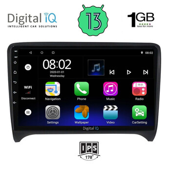 DIGITAL IQ RSA 1009_GPS (9inc) MULTIMEDIA TABLET OEM AUDI TT  mod. 2007-2015