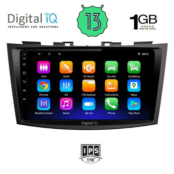 DIGITAL IQ RSA 1685_GPS (9inc) MULTIMEDIA TABLET OEM SUZUKI SWIFT mod. 2011-2016