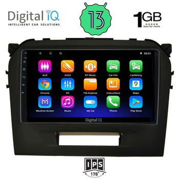 DIGITAL IQ RSA 1697_GPS (9inc) MULTIMEDIA TABLET OEM SUZUKI VITARA mod. 2016-2022