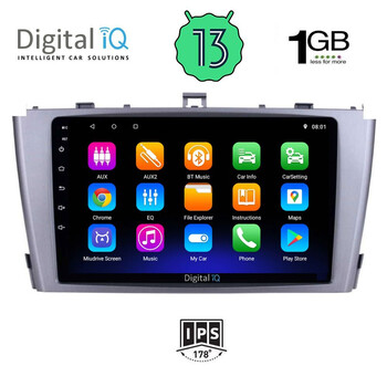 DIGITAL IQ RSA 1704_GPS (9inc) MULTIMEDIA TABLET OEM TOYOTA AVENSIS (T25) mod. 2003-2009