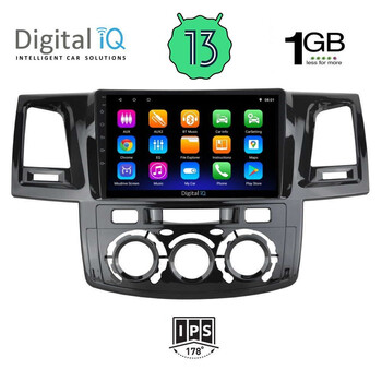 DIGITAL IQ RSA 1720_GPS (9inc) MULTIMEDIA TABLET OEM TOYOTA HILUX mod. 2005-2016
