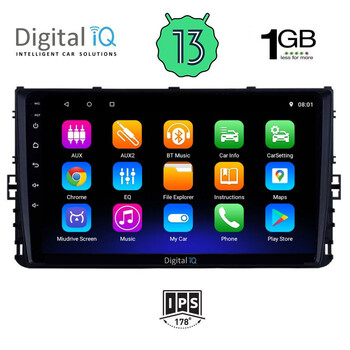 DIGITAL IQ RSA 1758_GPS (9inc) MULTIMEDIA TABLET OEM VW POLO – TROC – TCROSS mod. 2017>
