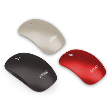 NOD COV3R Wireless Optical Mouse Black+2 Color Covers