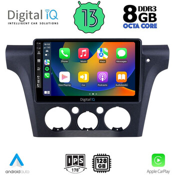 DIGITAL IQ BXD 8441_CPA CLIMA (10inc) MULTIMEDIA TABLET OEM MITSUBISHI OUTLANDER mod. 2001-2005 with CLIMA
