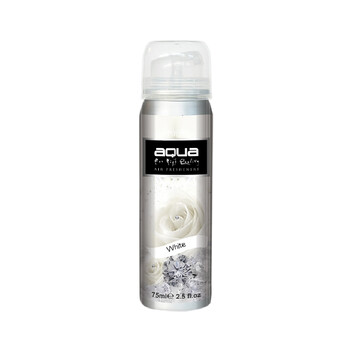 10-205/AQ ΑΡΩΜΑΤΙΚΟ ΑΥΤΟΚΙΝΗΤΟΥ ΣΕ ΣΠΡΕΙ (SPRAY)  ΜΕ ΑΡΩΜΑ WHITE MUSK FLOWERS SERIES 75ml AQUA - 1 TEM.