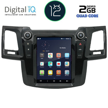 DIGITAL IQ BX 2965_GPS TESLA STYLE OEM TOYOTA HILUX mod. 2005-2015