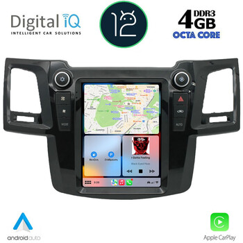 DIGITAL IQ BXD 6965_CPA TESLA STYLE OEM TOYOTA HILUX mod. 2005-2015