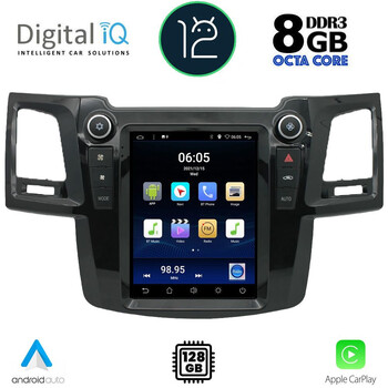 DIGITAL IQ BXD 8965_CPA TESLA STYLE OEM TOYOTA HILUX mod. 2005-2015