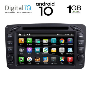 DIGITAL IQ AN X171_GPS (7'' DVD) MULTIMEDIA OEM MERCEDES C (W203) mod. 1999-2004