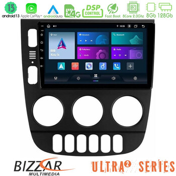 Bizzar Ultra Series Mercedes ml Class 1998-2005 8core Android13 8+128gb Navigation Multimedia Tablet 9 u-ul2-Mb1418