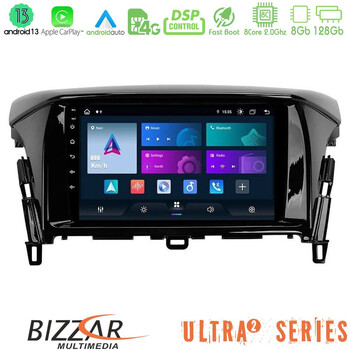 Bizzar Ultra Series Mitsubishi Eclipse Cross 8core Android13 8+128gb Navigation Multimedia Tablet 9 u-ul2-Mt2021