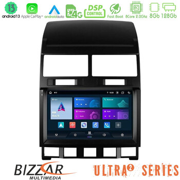 Bizzar Ultra Series vw Touareg 2002 – 2010 8core Android13 8+128gb Navigation Multimedia Tablet 9 u-ul2-Vw0849