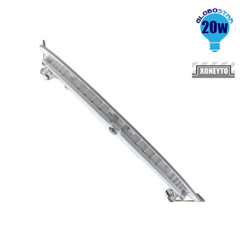 Πάνελ PL LED Οροφής Στρογγυλό Χωνευτό 20W 230v 1820lm 180° Θερμό Λευκό 3000k GloboStar 01786