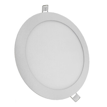 Πάνελ PL LED Οροφής Στρογγυλό Χωνευτό 20W 230v 1820lm 180° Θερμό Λευκό 3000k GloboStar 01786
