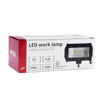 03246/AM ΠΡΟΒΟΛΕΑΣ ΕΡΓΑΣΙΑΣ WORKING LAMP 24xSMD LED 72W 9-36V 5760lm 6500K 135x75x55mm AWL35  ΑMiO - 1 TEM.