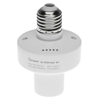 SONOFF E27 to E27 Adaptor Smart Home Switch WiFi - Ασύρματος Έξυπνος Διακόπτης - Αντάπτορας Ντουί E27 σε E27 GloboStar 48457