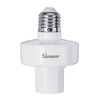 SONOFF E27 to E27 Adaptor Smart Home Switch WiFi - Ασύρματος Έξυπνος Διακόπτης - Αντάπτορας Ντουί E27 σε E27 GloboStar 48457