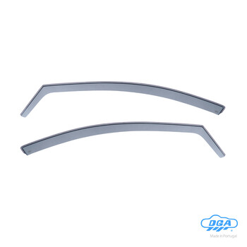 ANEM.DGA10024 HONDA CIVIC 5D 2006-2012 ΖΕΥΓΑΡΙ ΜΠΡΟΣΤΙΝΟΙ ΑΝΕΜΟΘΡΑΥΣΤΕΣ ΑΠΟ ΕΥΚΑΜΠΤΟ ΦΙΜΕ ΠΛΑΣΤΙΚΟ DGA - 2 ΤΕΜ.