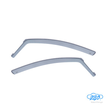ANEM.DGA18038 OPEL CORSA D 5D 2006-2014 / CORSA E 5D 2014-2019 ΖΕΥΓΑΡΙ ΜΠΡΟΣΤΙΝΟΙ ΑΝΕΜΟΘΡΑΥΣΤΕΣ ΑΠΟ ΕΥΚΑΜΠΤΟ ΦΙΜΕ ΠΛΑΣΤΙΚΟ DGA - 2 ΤΕΜ.