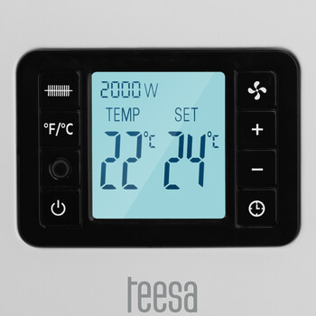 TSA8054 . Convector Θερμοπομπός με θερμοστάτη 2000W Teesa