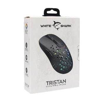 WHITE SHARK RGB GAMING MOUSE TRISTAN 12000DPI